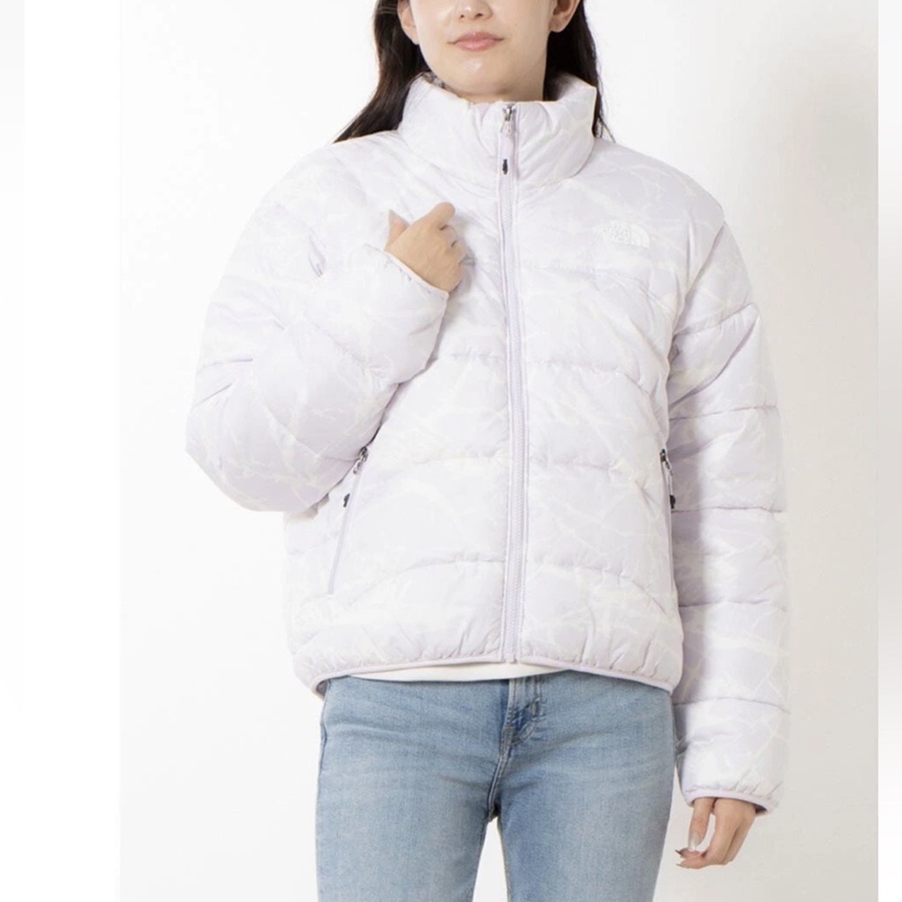{NWT} The North Face 2K Lavender 🫟 Splatter Print Jacket Small